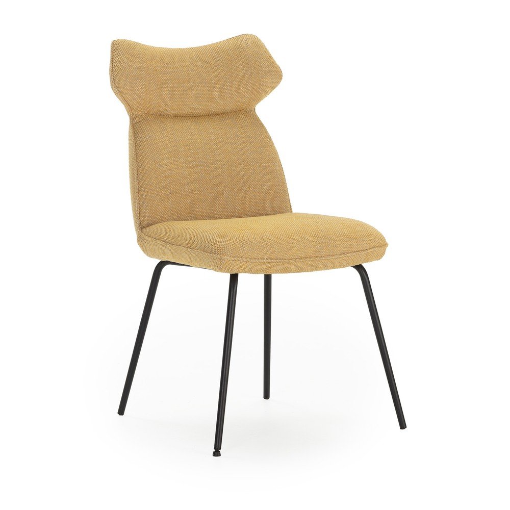 Mustársárga étkezőszék szett 2 db-os Dara – Marckeric