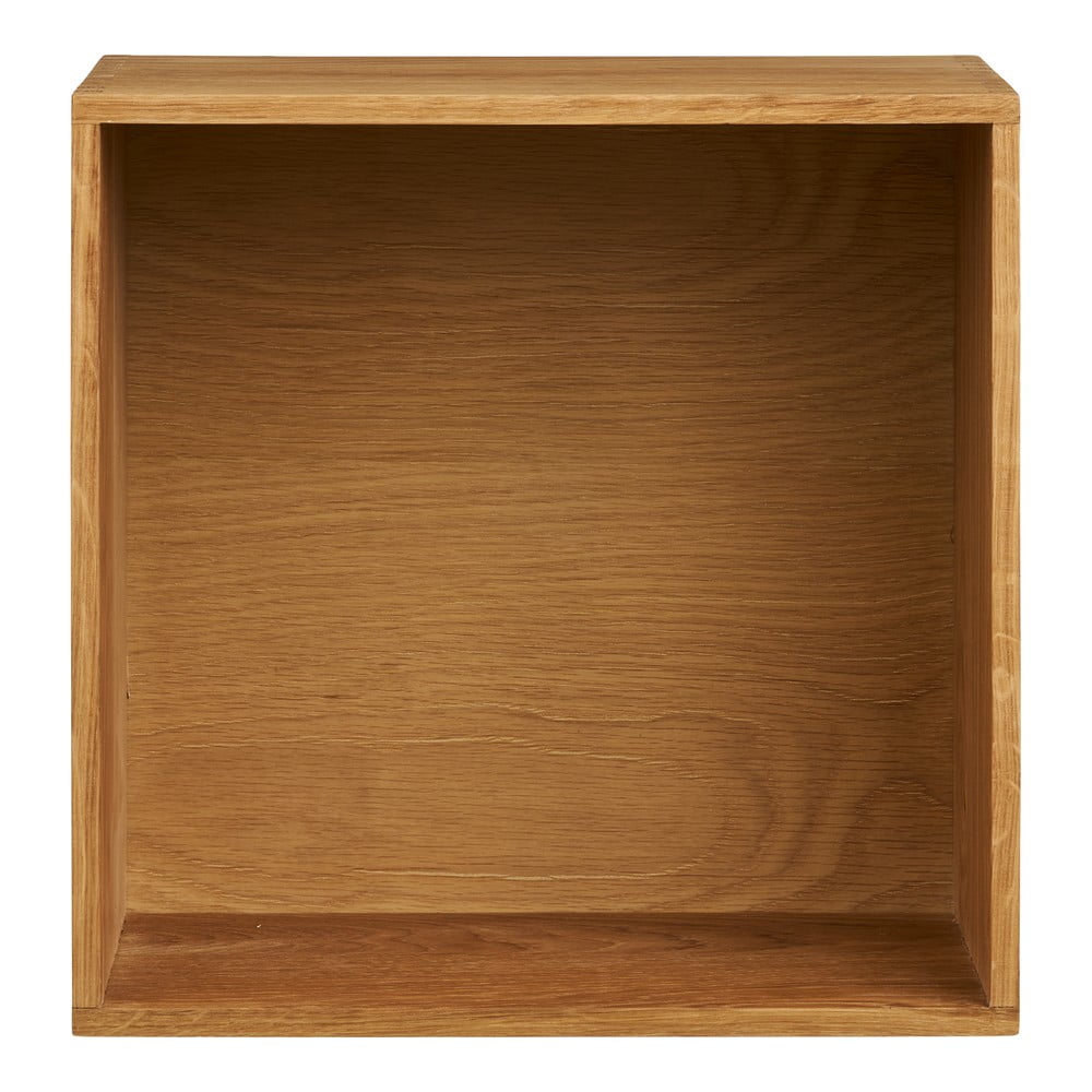 Natúr színű többszintes tölgyfa fali polc 18 cm Townsville – House Nordic