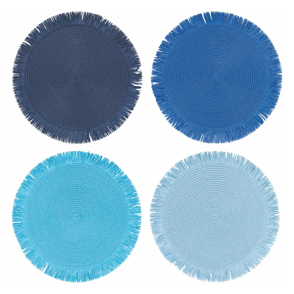 Papír tányéralátét szett 4 db-os ø 38 cm Shades of Ocean – VDE Tivoli 1996