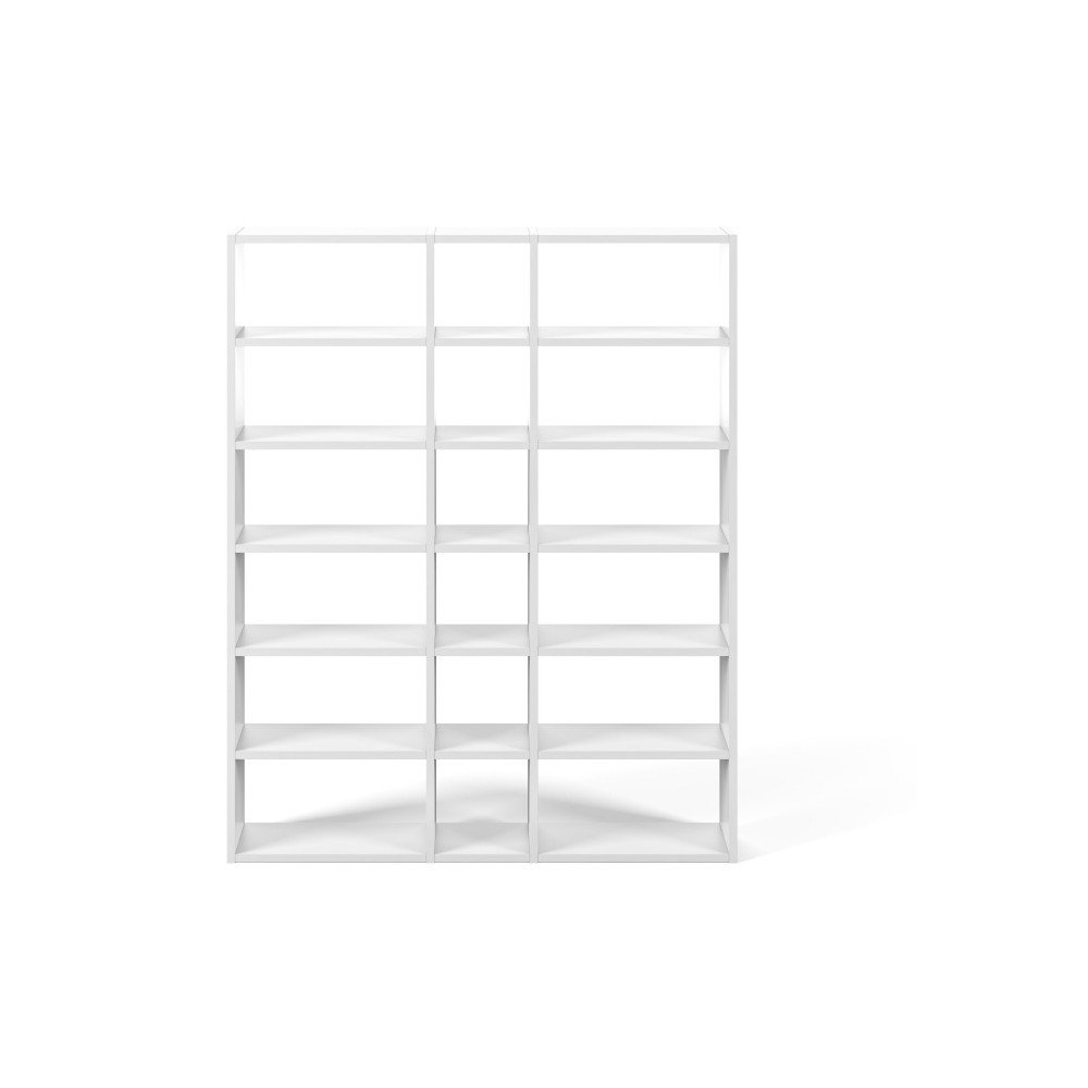 Pombal fehér könyvespolc