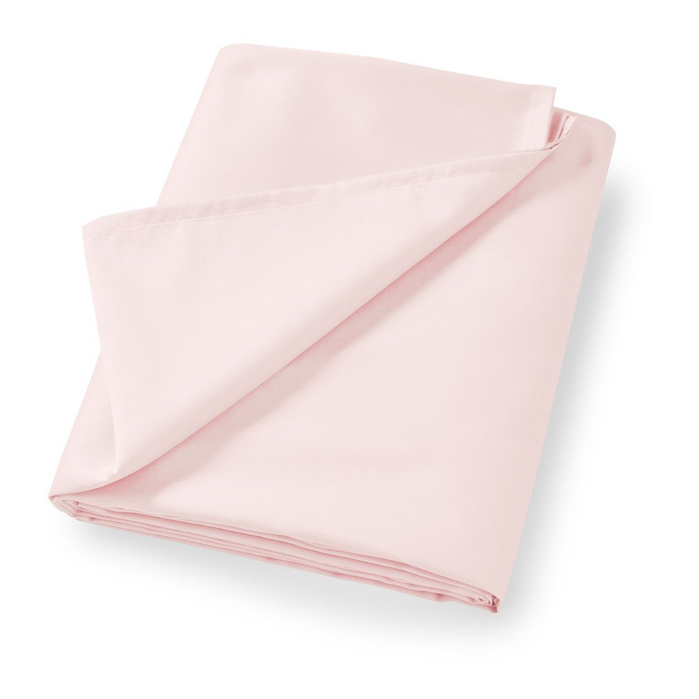 Rózsaszín pamut-szatén lepedő 180x260 cm Cotton Sateen – Bianca