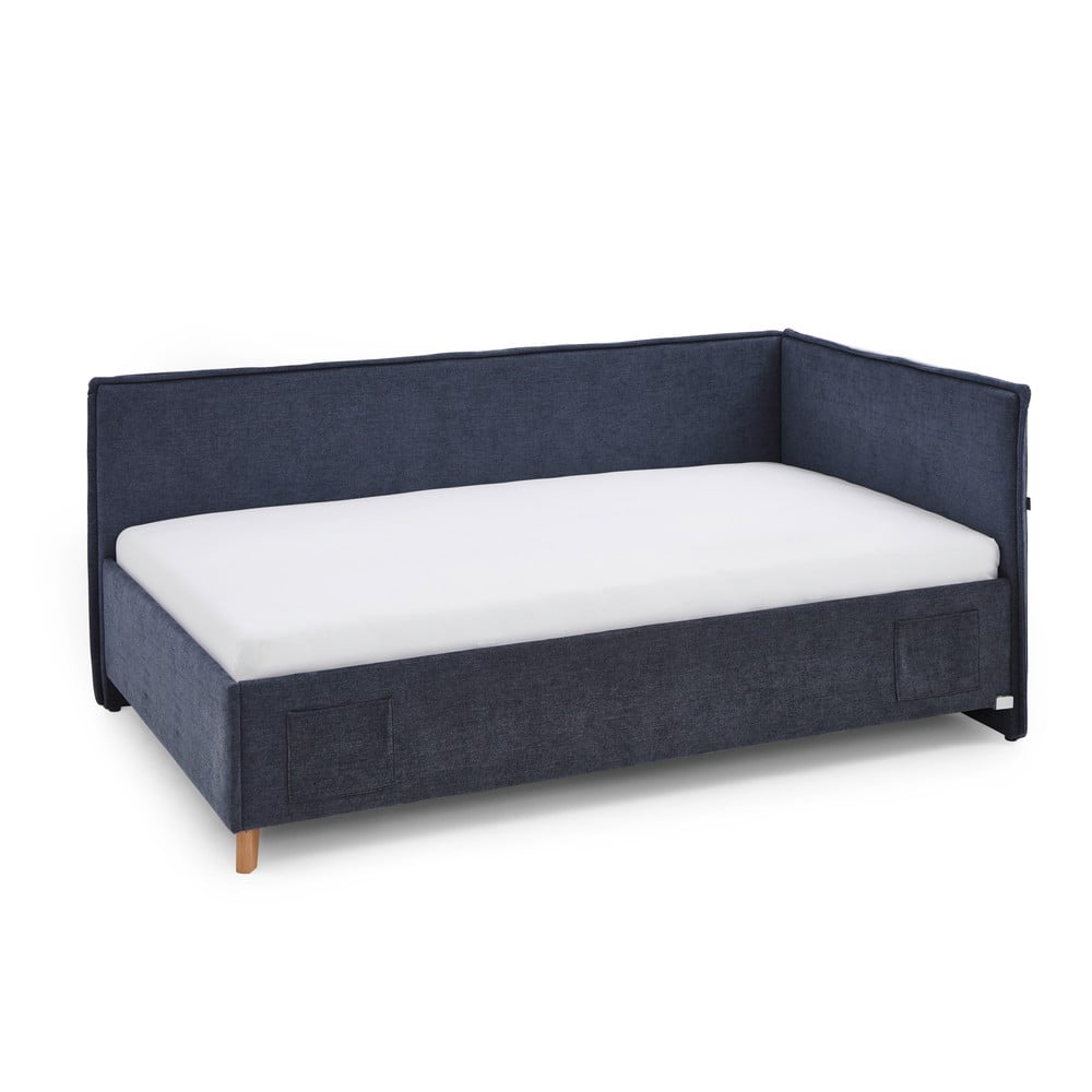 Sötétkék sarok gyerekágy 140x200 cm Fun – Meise Möbel