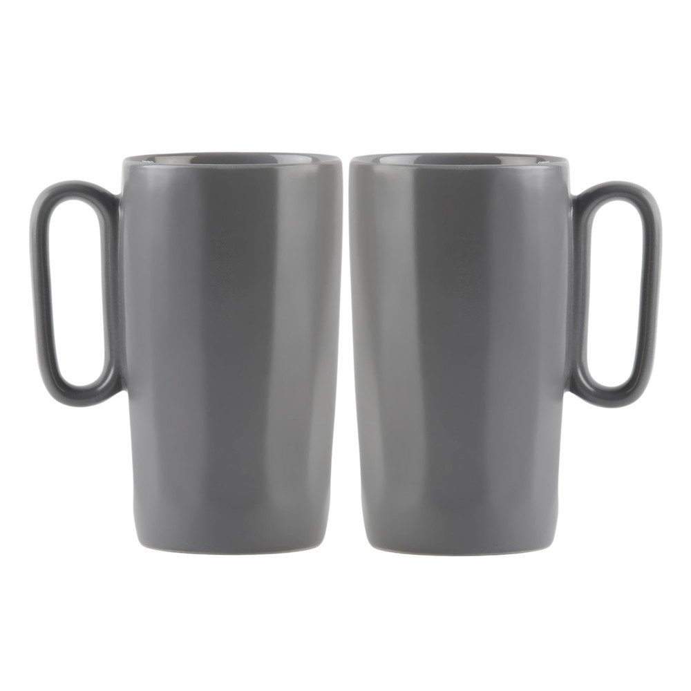 Szürke agyagkerámia bögre szett 2 db-os 330 ml Fuori – Vialli Design
