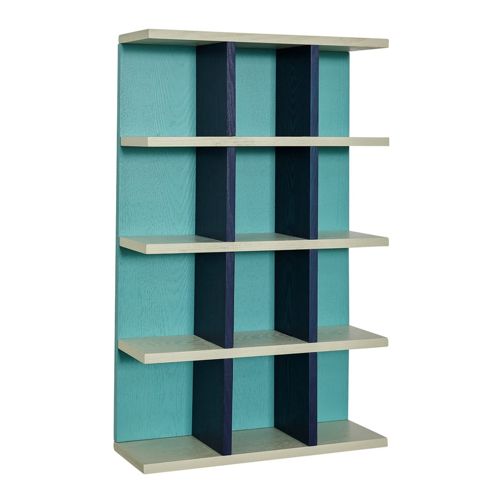 Türkiz többszintes fali polc 45 cm Galaxy – Hübsch