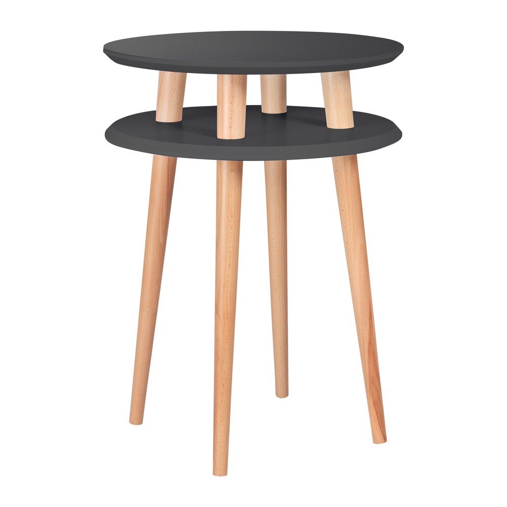 UFO grafitszürke dohányzóasztal