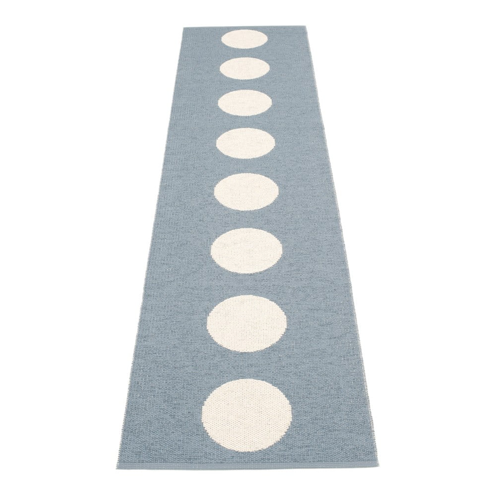 Világoskék kültéri-beltéri futószőnyeg 70x300 cm Vera Storm – Pappelina