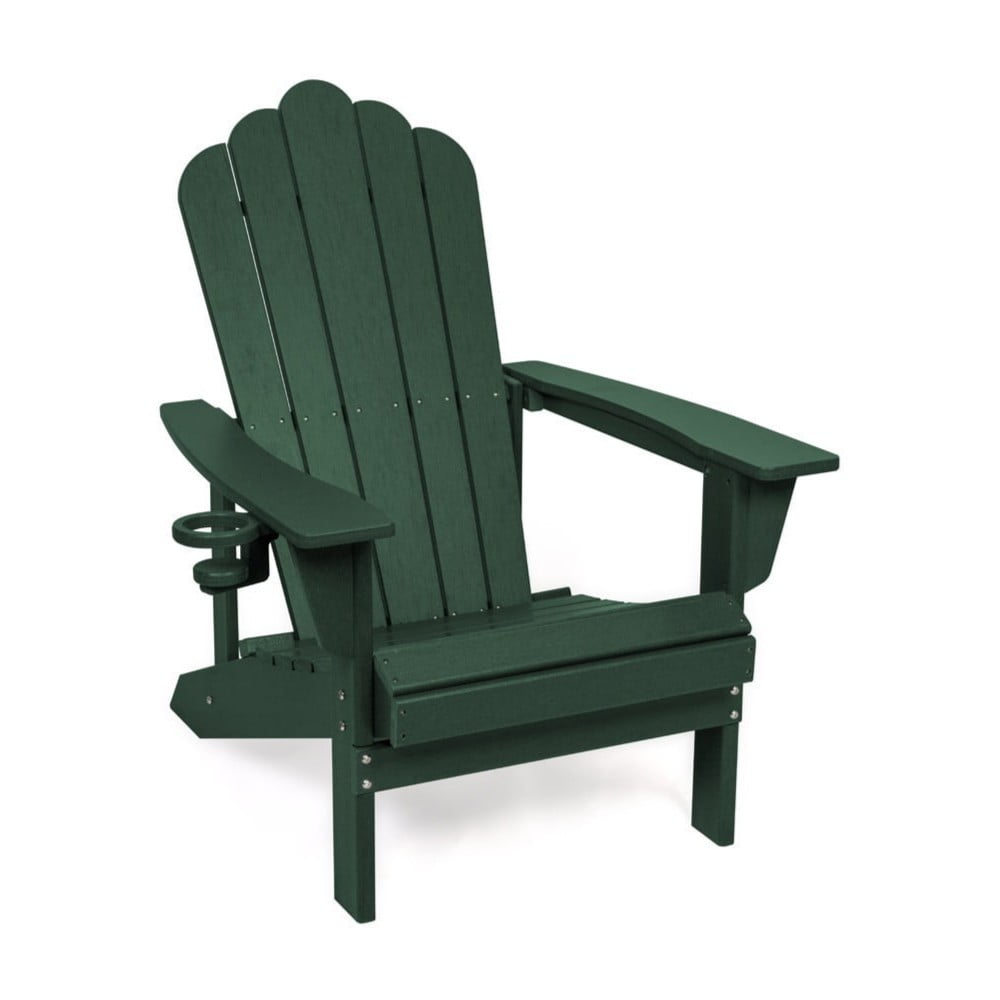 Zöld műanyag kerti fotel Adirondack – Bonami Selection