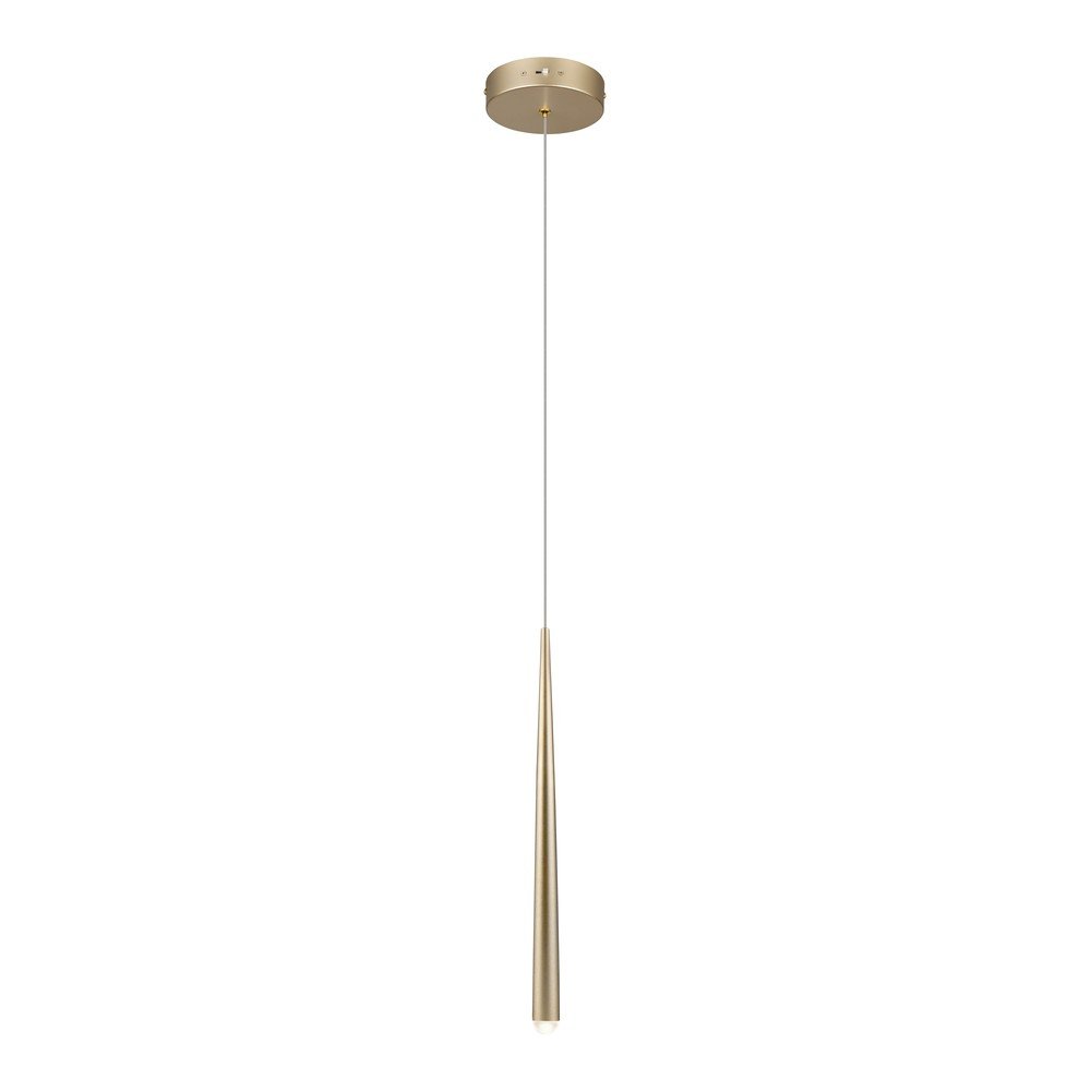 Aranyszínű LED függőlámpa ø 14 cm Cala – Trio Select