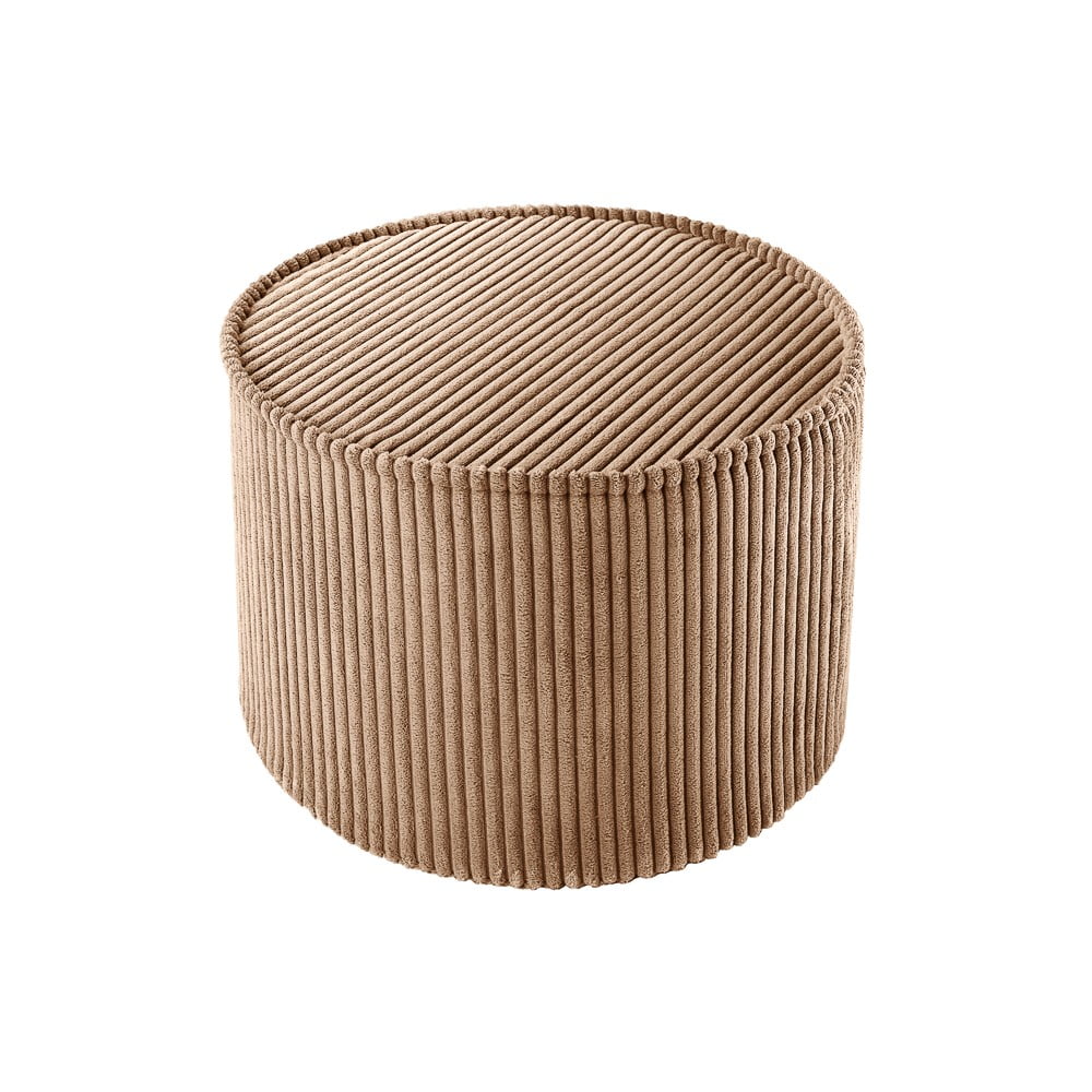 Barna kordbársony gyerek puff – Wigiwama