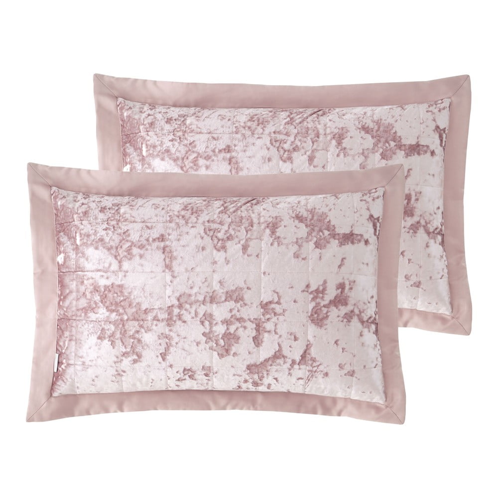 Bársony párnahuzat szett 2 db-os 75x50 cm Crushed Velvet – Catherine Lansfield