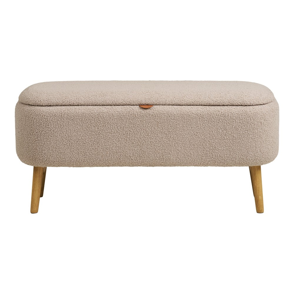 Bézs buklé pad Harlow – House Nordic