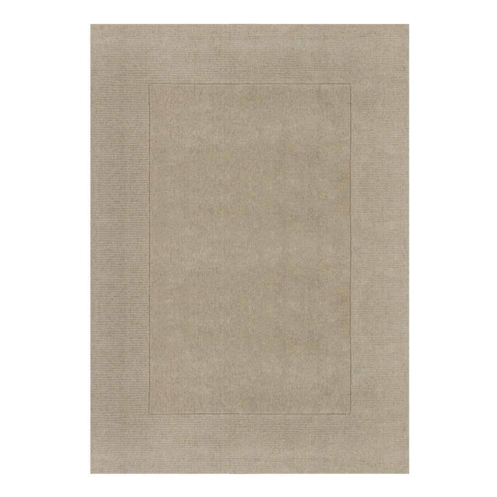 Bézs gyapjú szőnyeg 200x290 cm – Flair Rugs