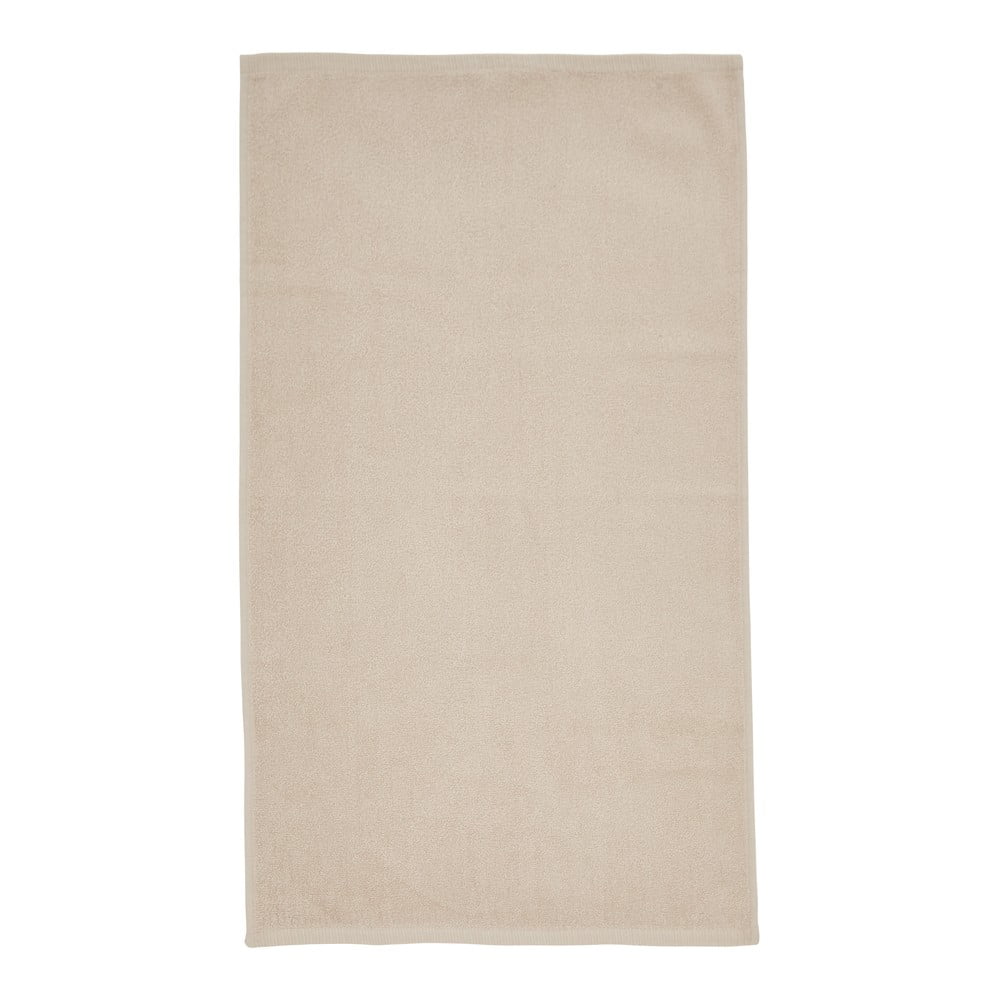 Bézs gyorsan száradó-frottír pamut fürdőlepedő 90x140 cm Quick Dry – Catherine Lansfield