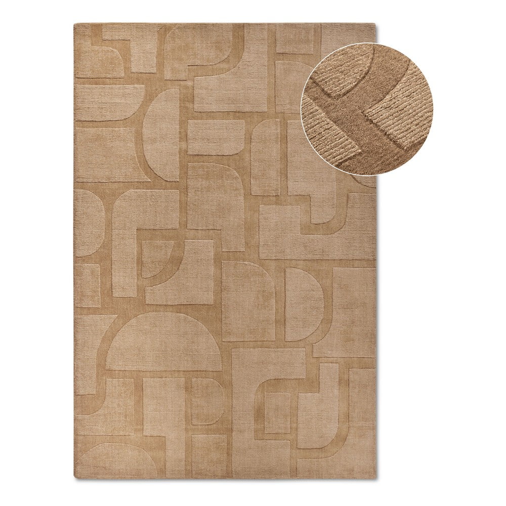 Bézs kézi szövésű gyapjú szőnyeg 160x230 cm Alexis – Villeroy&Boch