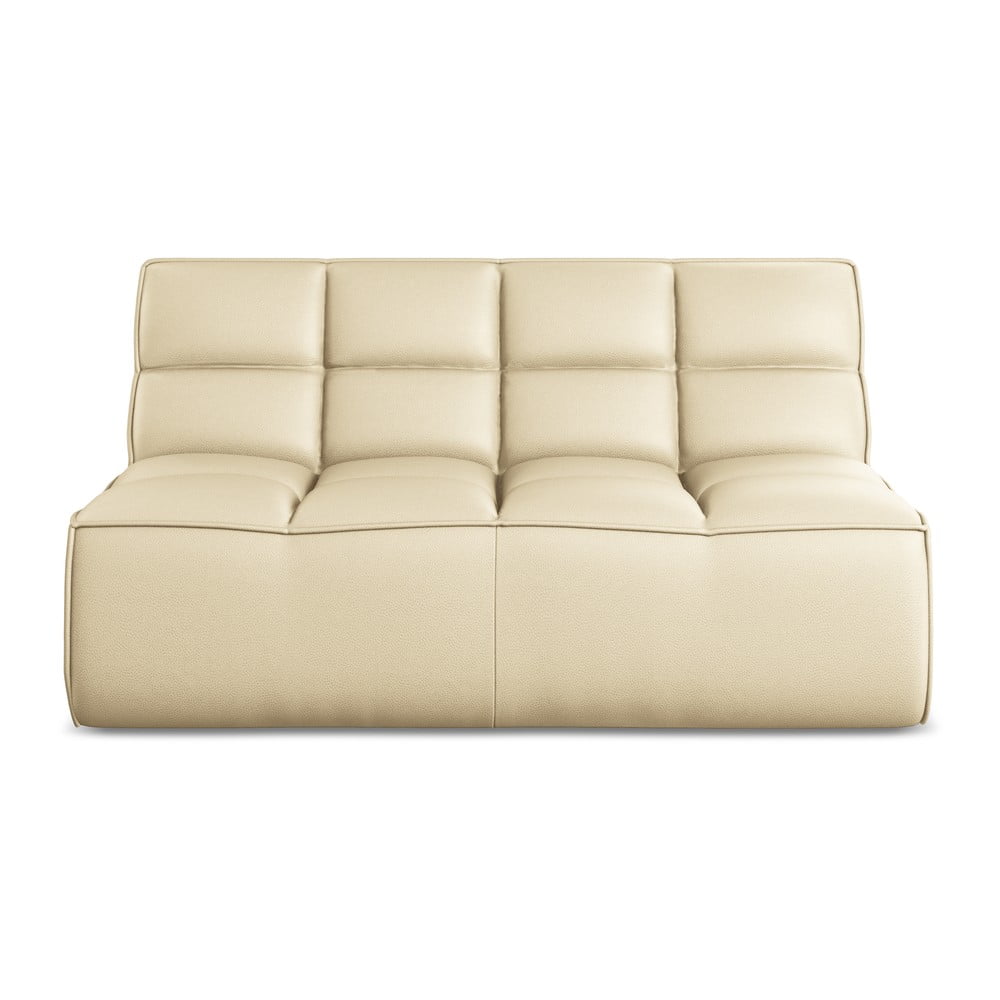 Bőrutánzat kanapé modul Kalai – Makamii