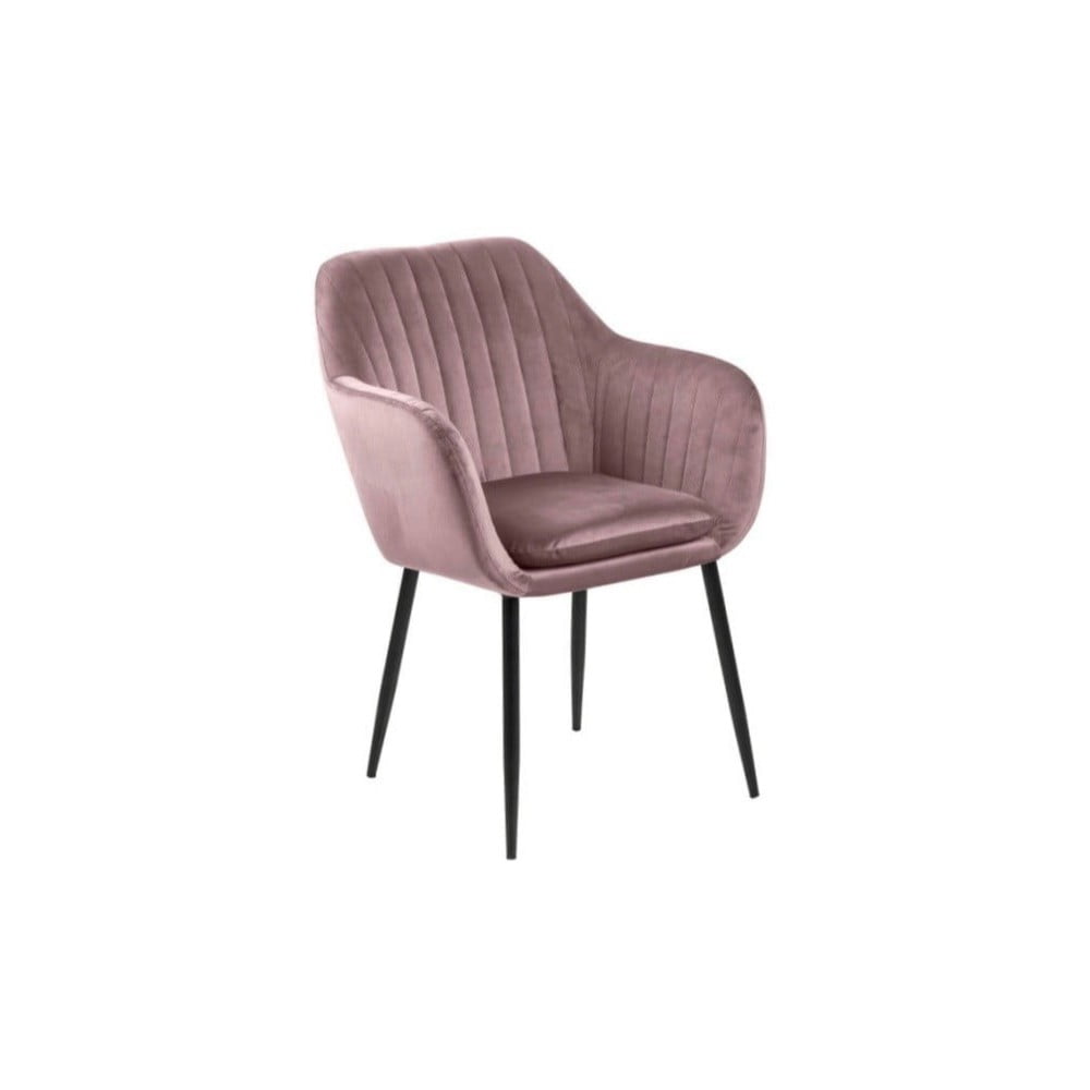 Emilia rózsaszín kárpitozott fotel - Actona