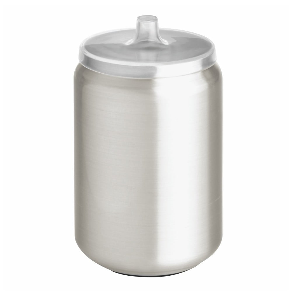 Ezüstszínű rozsdamentes acél fürdőszobai rendszerező vattakorongokhoz Austin – iDesign