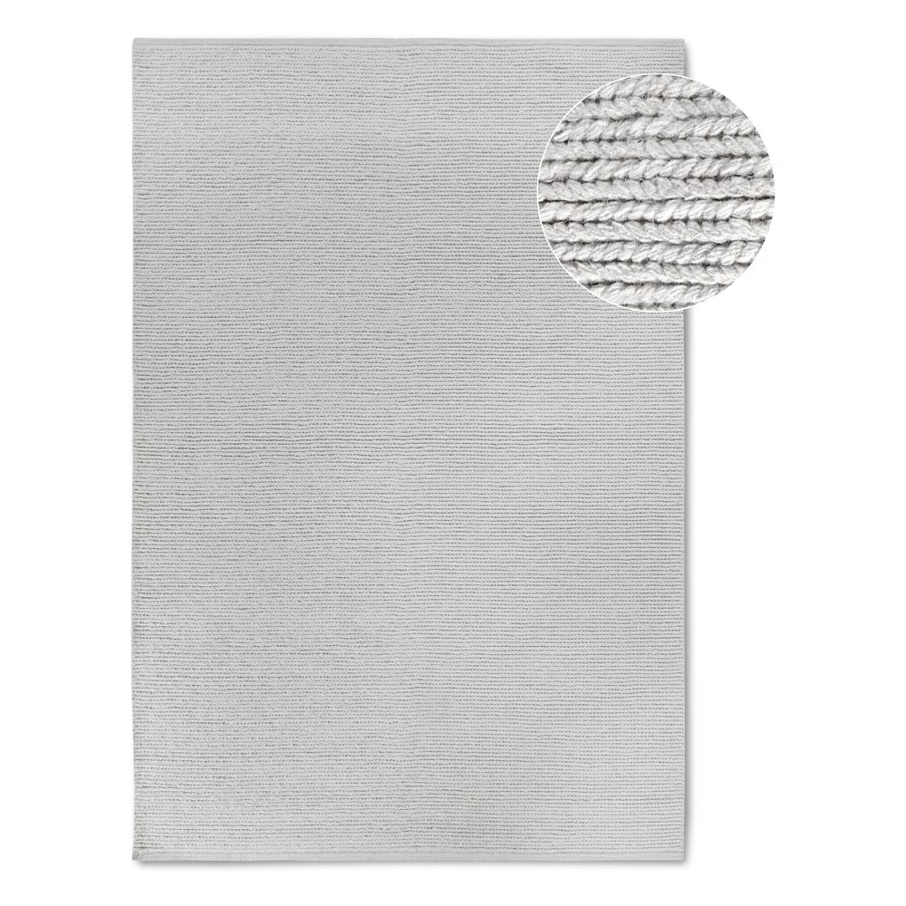 Fehér kézi szövésű gyapjú szőnyeg 80x150 cm Francois – Villeroy&Boch