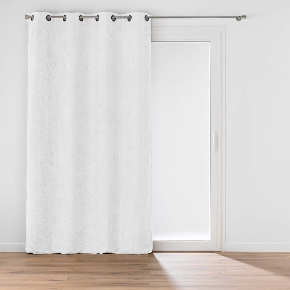 Fehér zsenília függöny 140x260 cm Leo – douceur d'intérieur