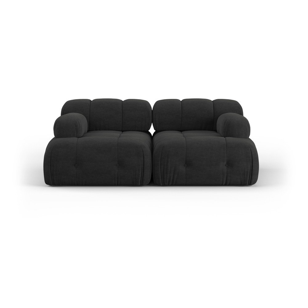 Fekete kanapé 192 cm Ferento – Cosmopolitan Design