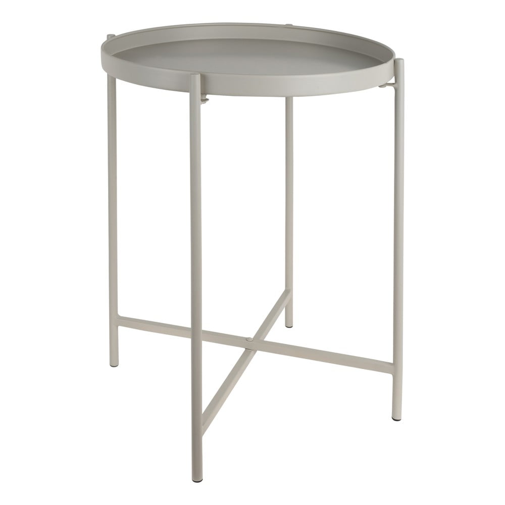 Fém kerek tárolóasztal ø 40 cm Meseta  – Leitmotiv