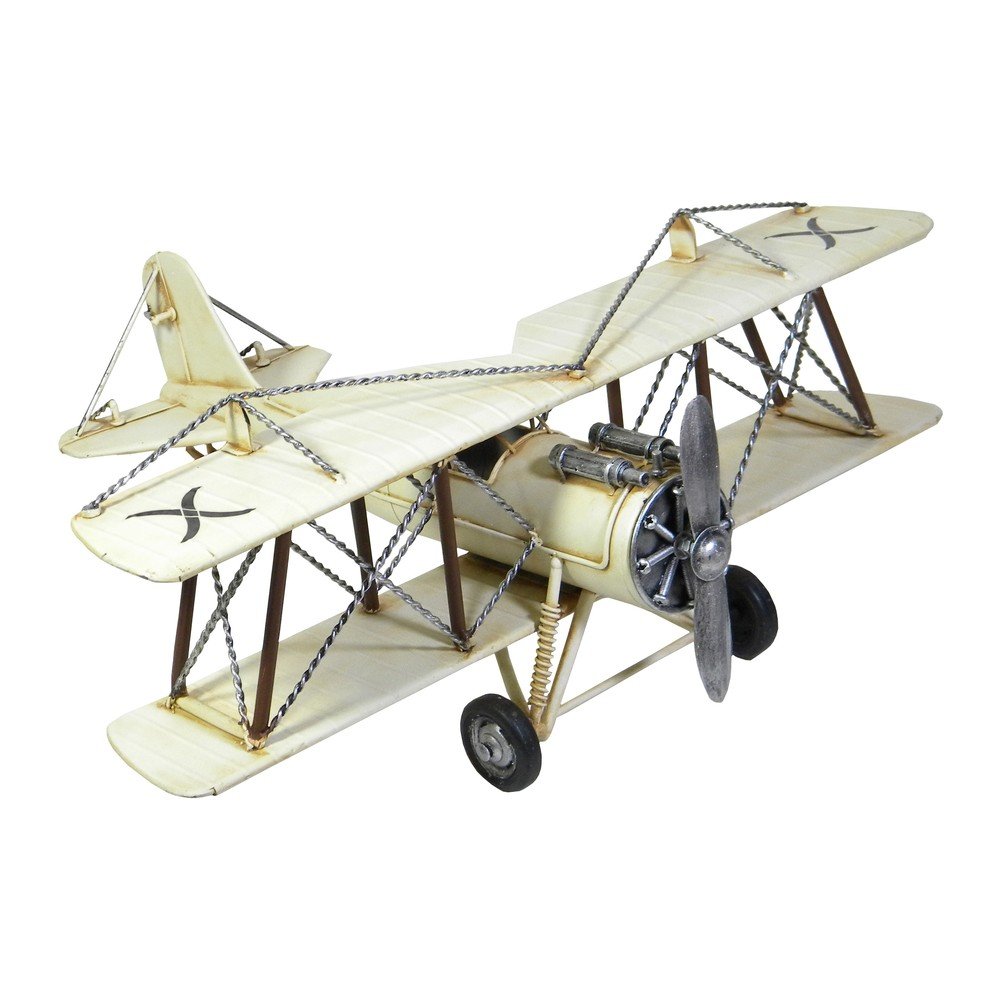 Fém kisméretű dekoráció Plane – Antic Line