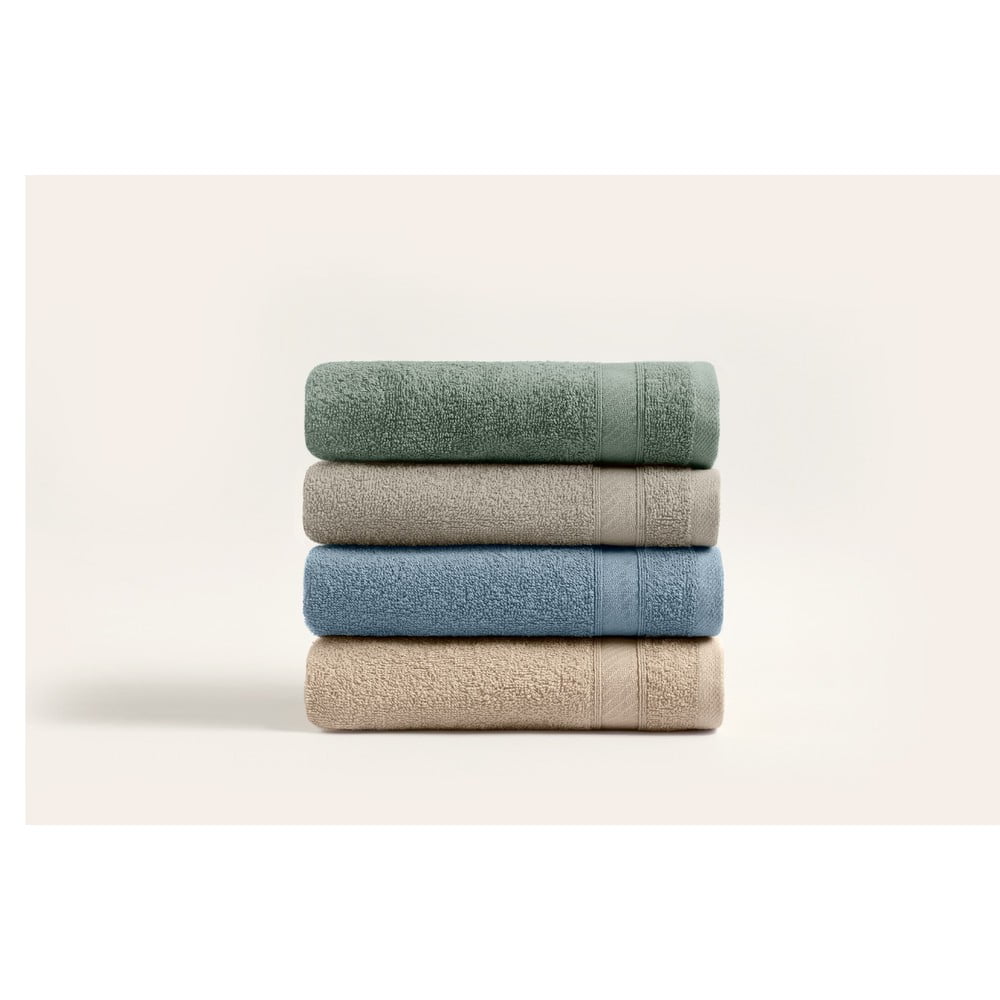 Frottír pamut törölköző szett 4 db-os 50x90 cm – Foutastic