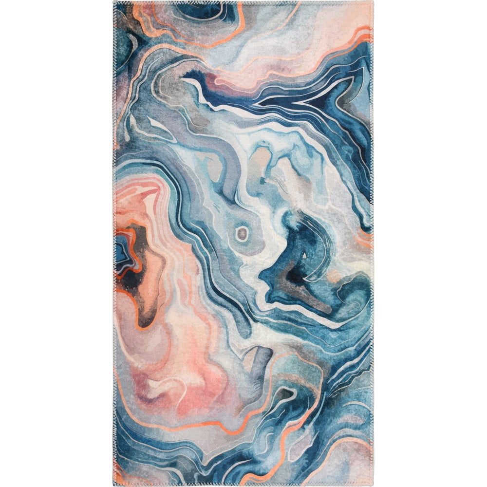 Kék-rózsaszín mosható szőnyeg 60x100 cm Colors of Joy – Vitaus
