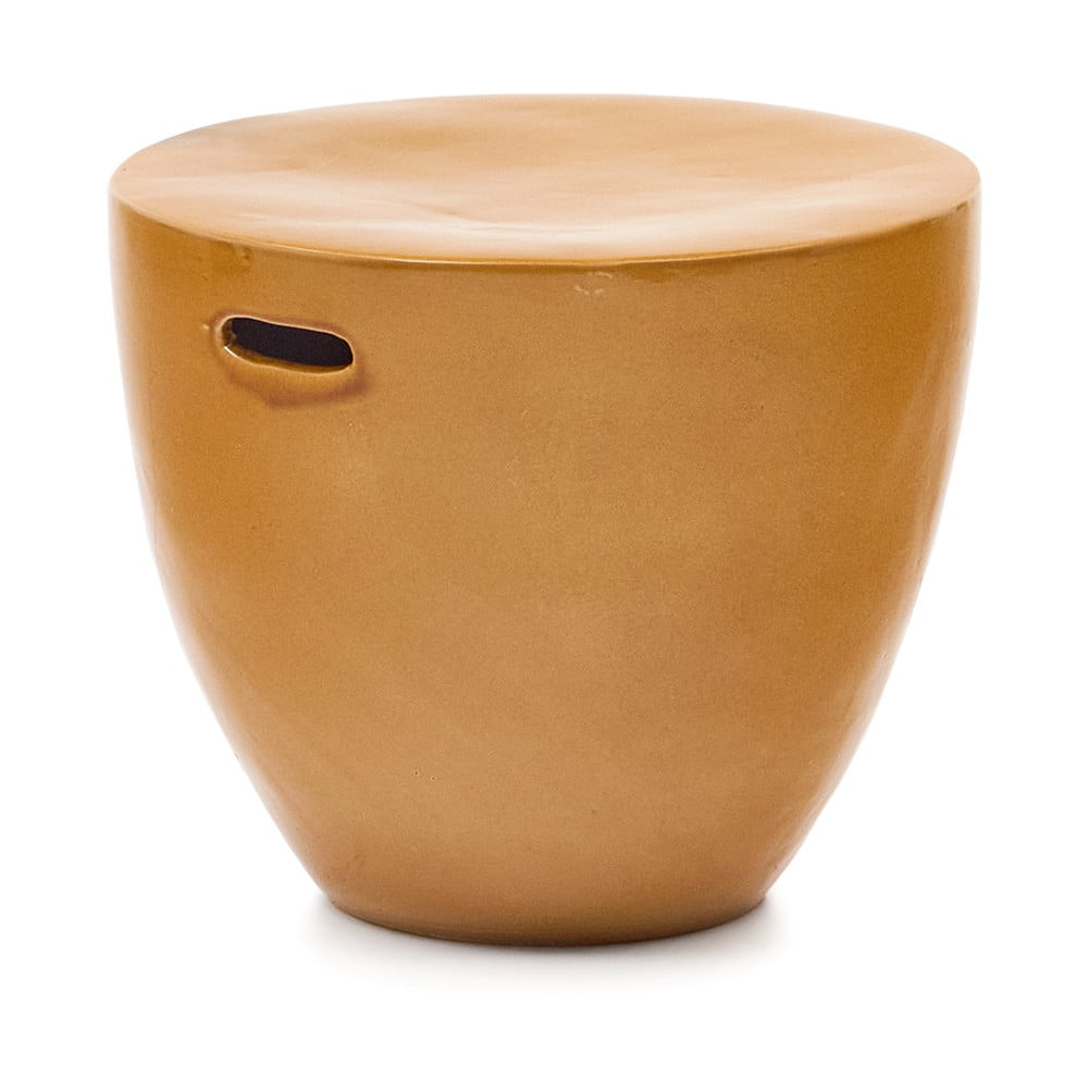 Kerámia kerek kerti kisasztal ø 45 cm Mesquida – Kave Home