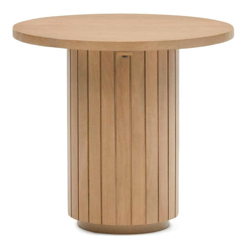 Kerek mangófa tárolóasztal ø 60 cm Licia - Kave Home