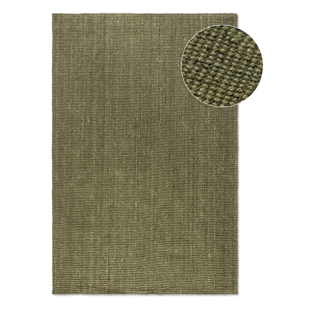 Khaki juta szőnyeg 60x90 cm Bouclé – Hanse Home