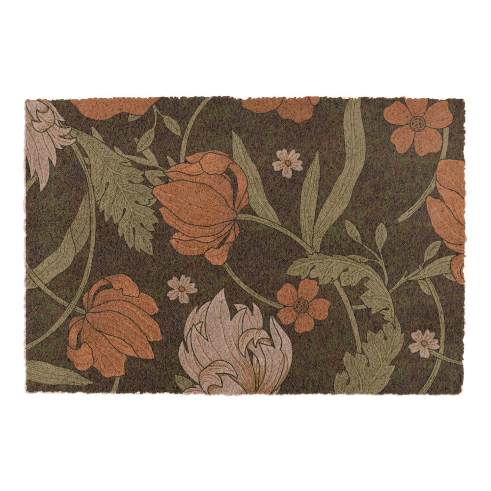 Kókuszrost lábtörlő 40x60 cm William Morris Rose – Artsy Doormats