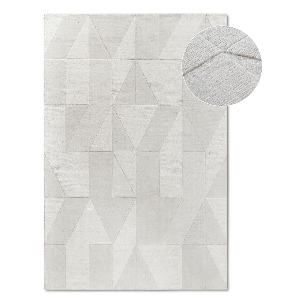 Krémszínű kézi szövésű gyapjú szőnyeg 190x280 cm Ursule – Villeroy&Boch