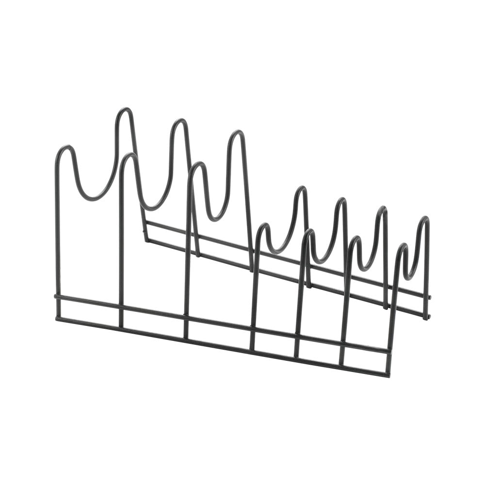 Lido Lava fekete tányértartó - Metaltex