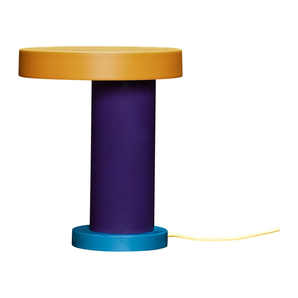 Lila LED dimmelhető asztali lámpa (magasság 25 cm) Magic – Hübsch