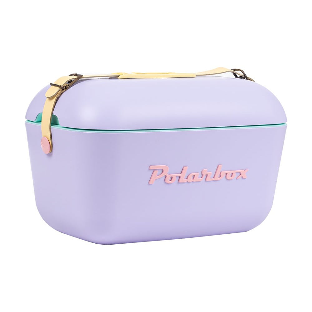 Lila hűtődoboz 12 l Classic Rainbow – Polarbox