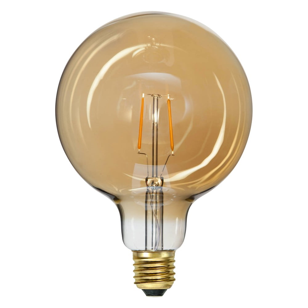 Meleg színű LED szálas izzó E27