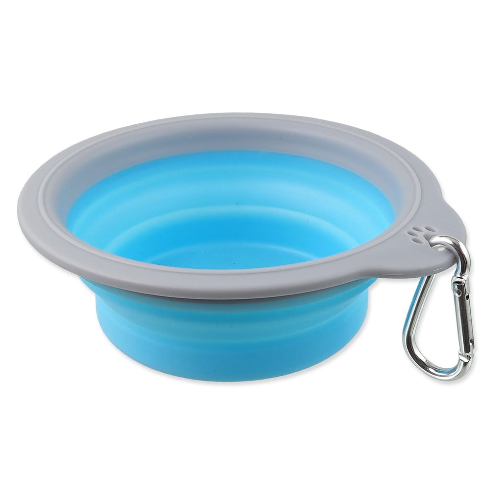 Műanyag utazó tálka kutyáknak ø 15 cm  Dog Fantasy – Plaček Pet Products