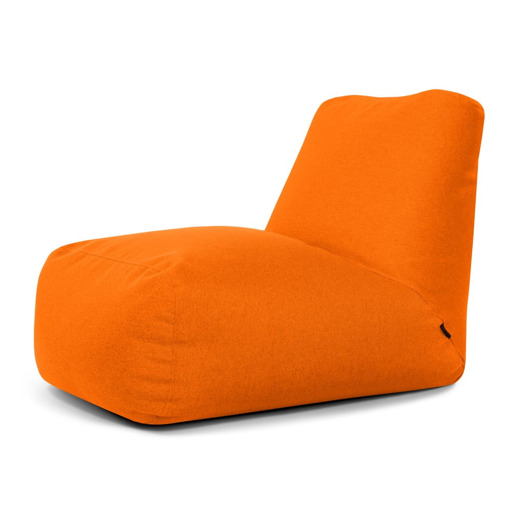 Narancssárga babzsákfotel Tube – SLOWDOWN