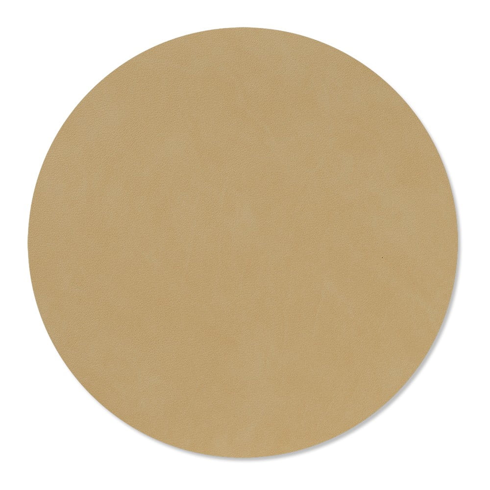 Öko bőr tányéralátét ø 30 cm Circle M Nupo – LIND DNA