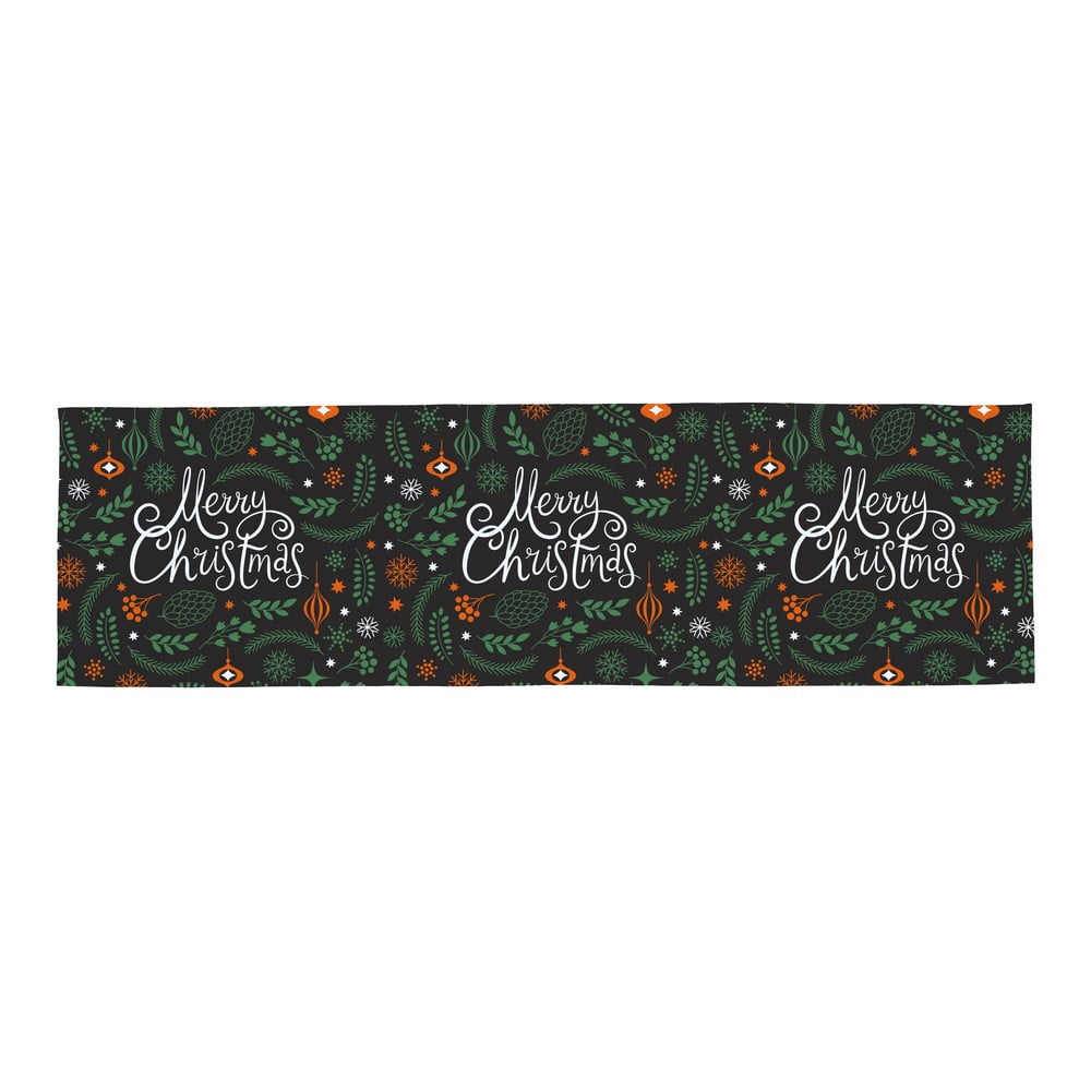 Pamut asztali futó karácsonyi mintával 40x140 cm Very Merry Christmas – Butter Kings