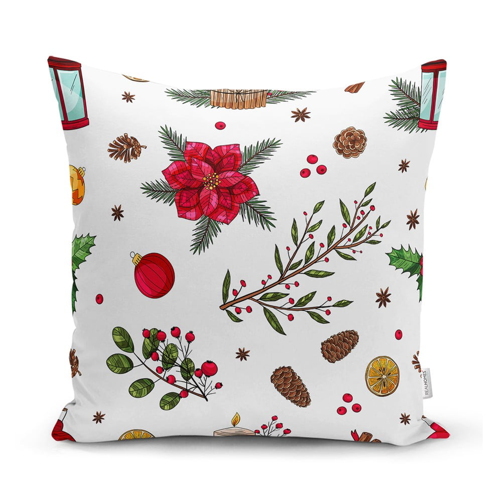 Párnahuzat karácsonyi mintával 43x43 cm – Mila Home