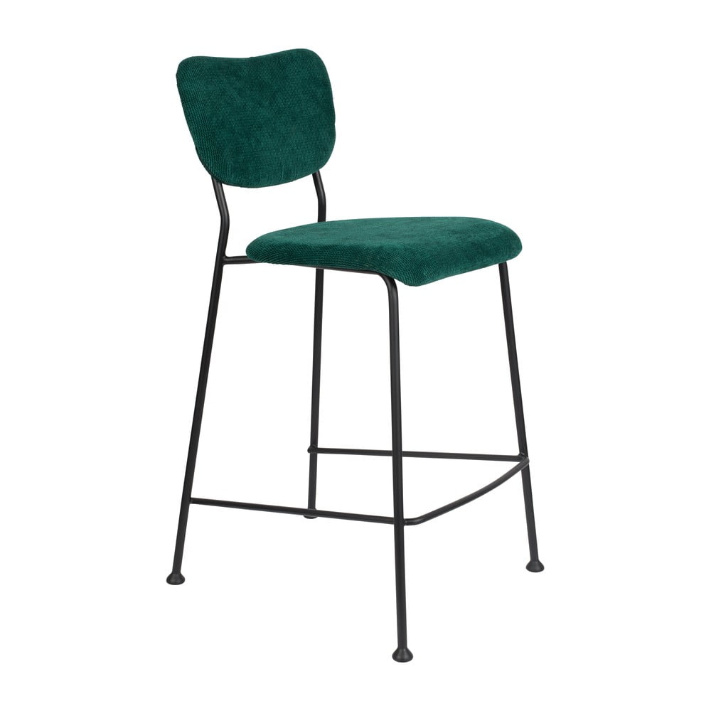 Petróleumkék bárszék szett 2 db-os 92 cm Benson – Zuiver