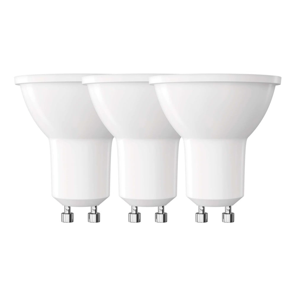 Semleges színű LED izzó szett 3 db-os GU10