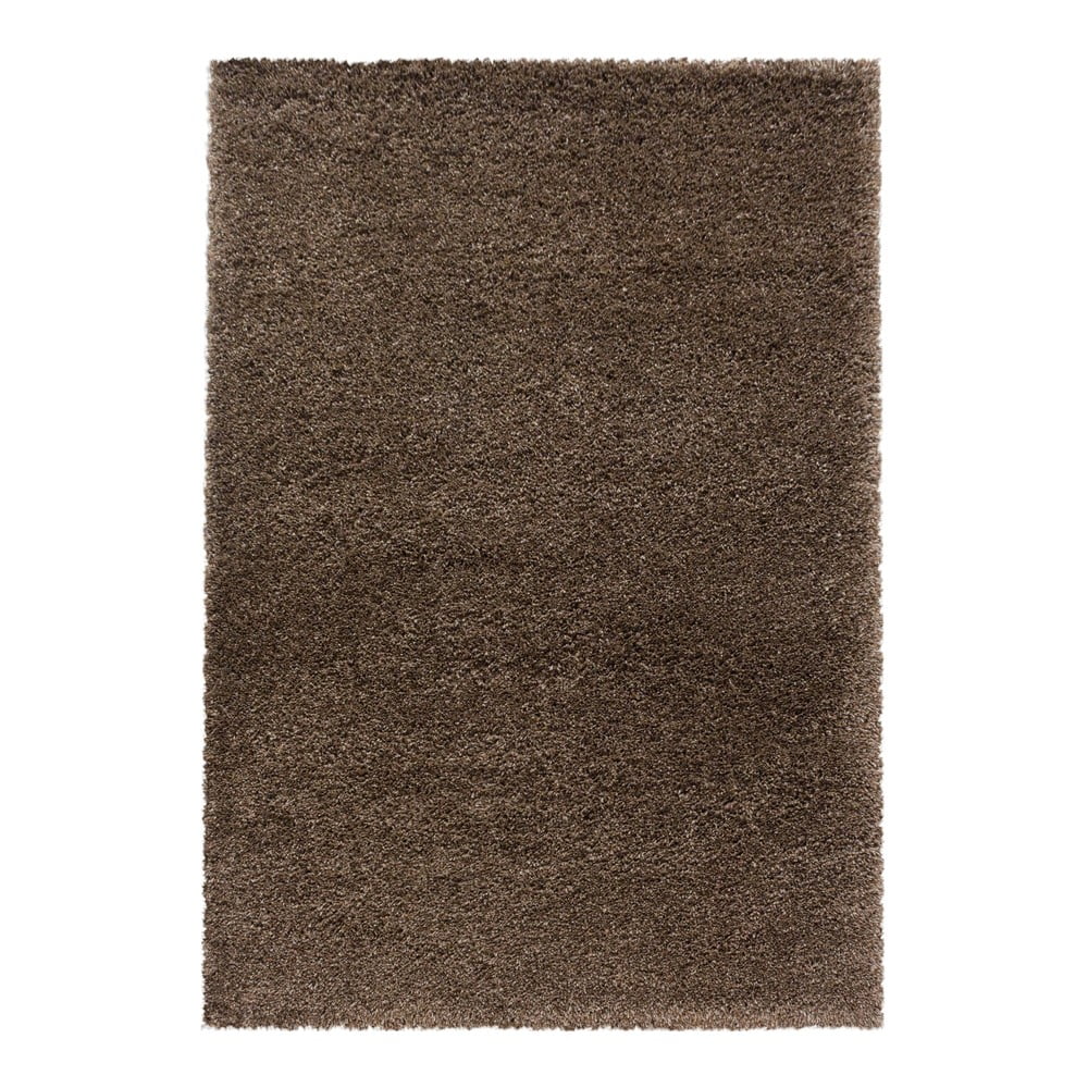 Sötétbarna szőnyeg 200x290 cm Fluffy – Ayyildiz Carpets