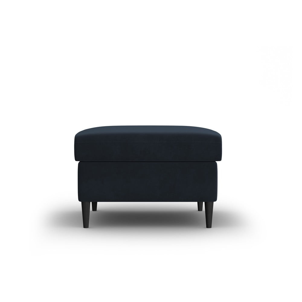 Sötétkék bársony lábtartó Kyoto – Cosmopolitan Design