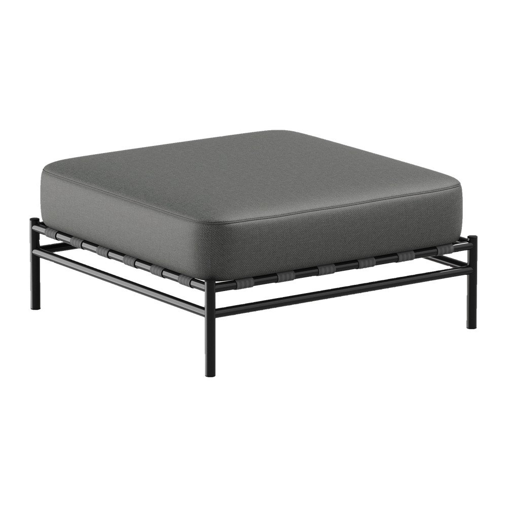 Sötétszürke kerti lábtartó Dandy – Sit Sit