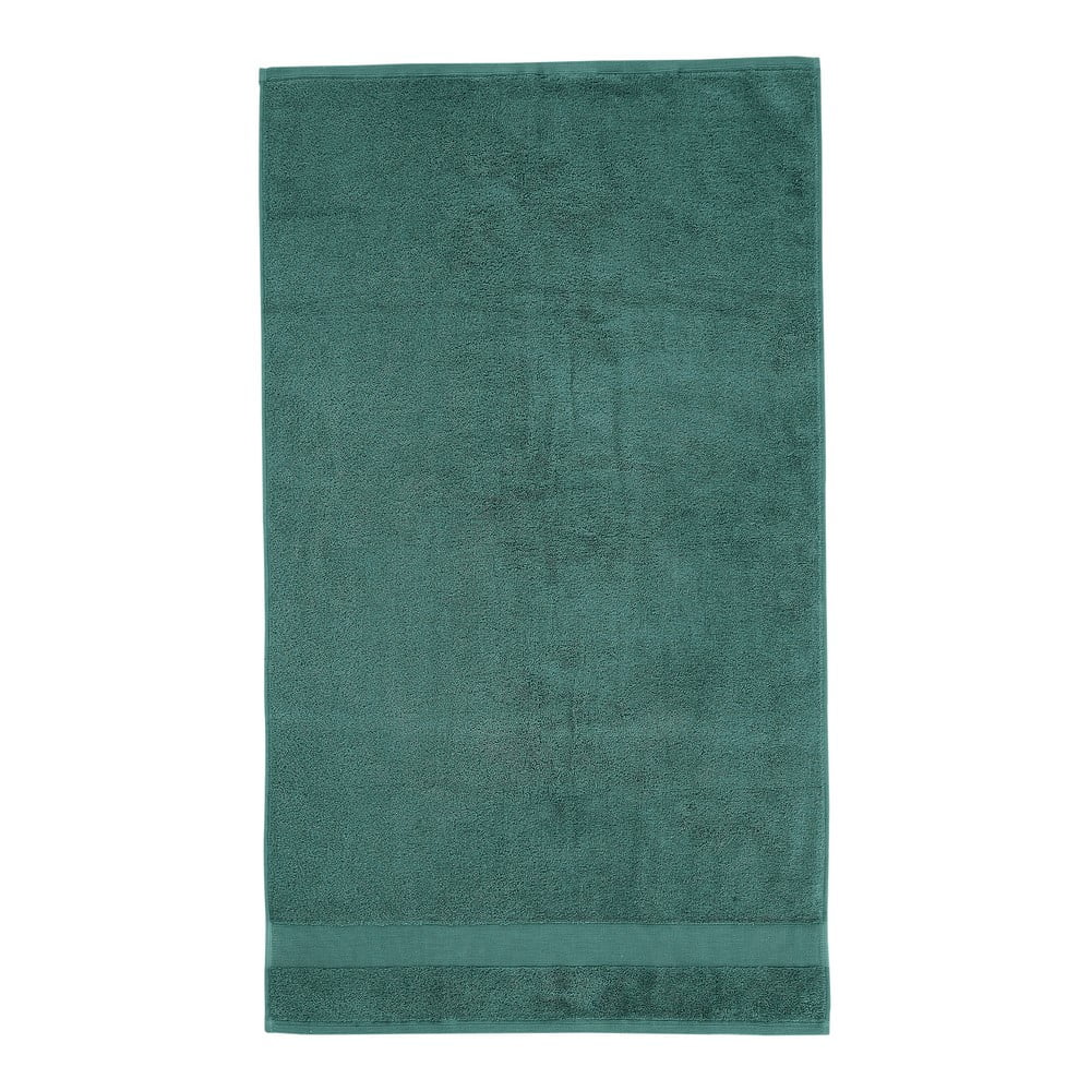 Sötétzöld frottír pamut törölköző 50x85 cm Anti-Bacterial – Catherine Lansfield