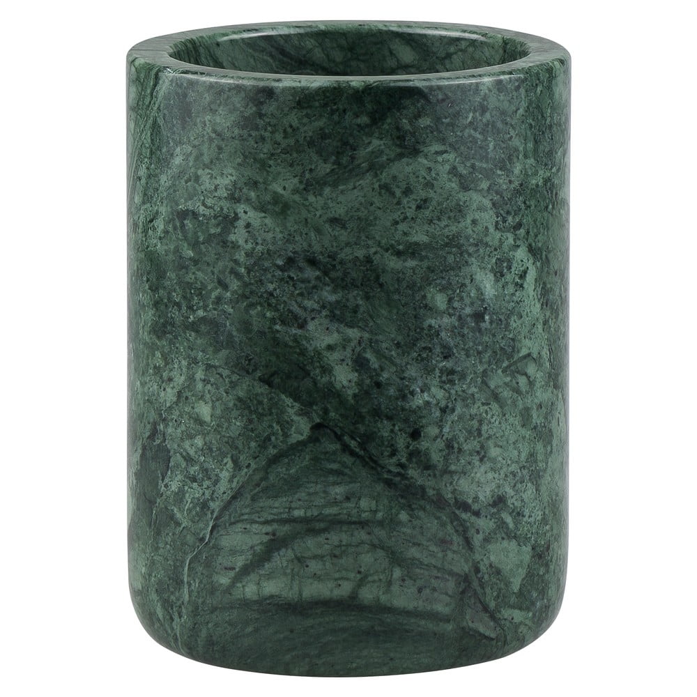 Sötétzöld márvány fogkefetartó pohár Marble – Mette Ditmer Denmark