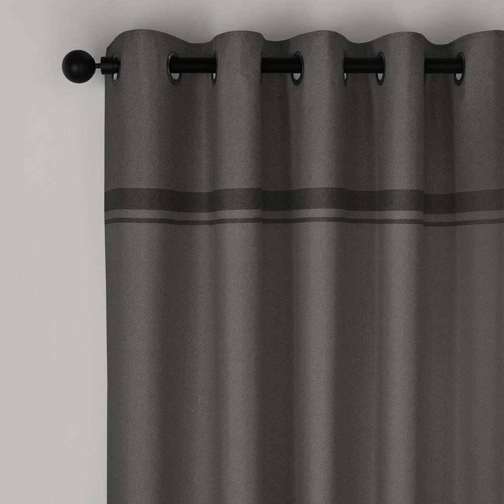 Szürke függöny szett 2 db-os 229x229 cm Melville – Catherine Lansfield